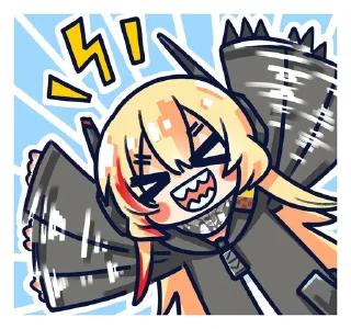 🐕 emoji 少女前线😭 Telegram sticker 8 of 71