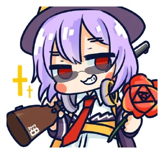 🌹 emoji 少女前线😭 Telegram sticker 5 of 71
