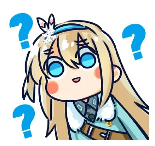 ❓ emoji 少女前线😭 Telegram sticker 12 of 71