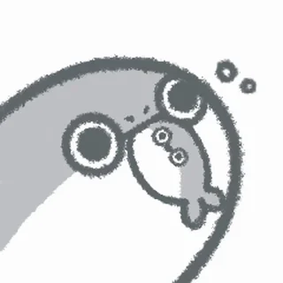 Sticker from 薩卡班班甲魚 (sacabambaspis 薩卡班甲魚) @kal_pc
