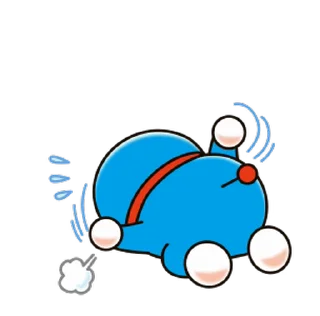 🔵 emoji Doraemon Animated Stickers Telegram sticker 15 of 24