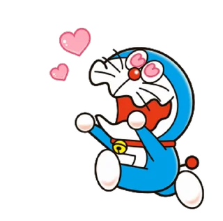 🔵 emoji Doraemon Animated Stickers Telegram sticker 11 of 24