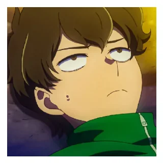 😑 emoji Rique - Senpai Telegram sticker 8 of 40