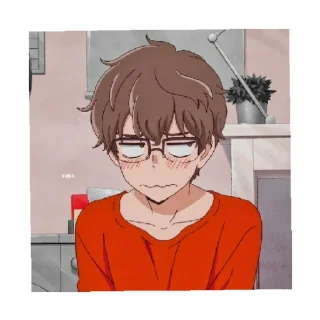 😏 emoji Rique-Senpai Telegram sticker 12 of 23