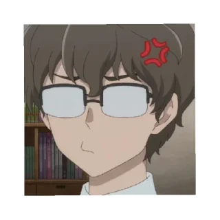 😠 emoji Rique - Senpai Telegram sticker 23 of 40