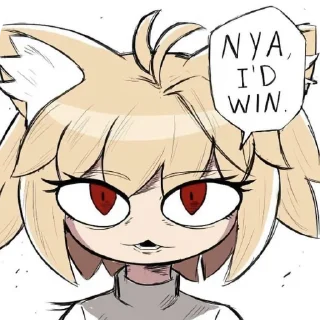 Sticker from Nah, I'd Win