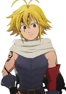 😈 emoji Meliodas @Blue_Rose_Sword Telegram sticker 12 of 55