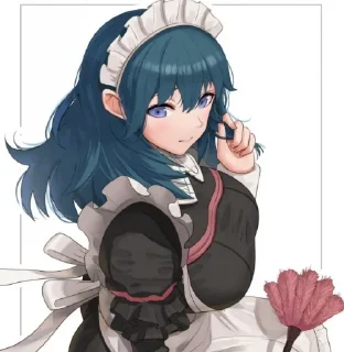 💙 emoji Byleth fire emblem Telegram sticker 24 of 120