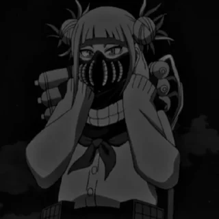 Sticker from Toga Himiko ;; @helpkyojin