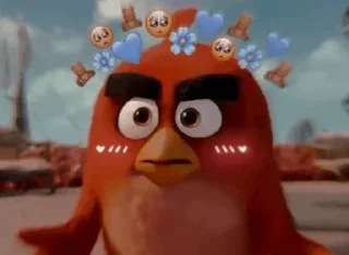 ☺️ emoji Angry Birds @sticker_pack_channel — @stckrRobot Telegram sticker 24 of 82