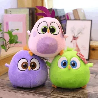 😍 emoji Angry Birds @sticker_pack_channel — @stckrRobot Telegram sticker 4 of 82