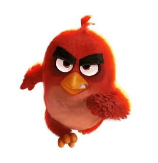 😏 emoji Angry Birds @sticker_pack_channel — @stckrRobot Telegram sticker 14 of 82