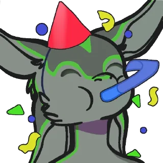 🥳 emoji Aaron Avali Telegram sticker 7 of 48