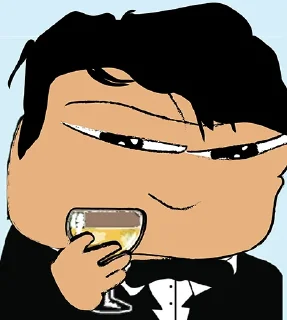 🕴 emoji Smol Su Telegram sticker 9 of 53
