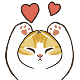 😊 emoji 會動！喵喵表情貼 Telegram sticker 5 of 40
