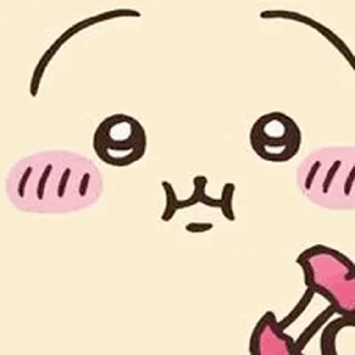 😊 emoji Chiikawa Usagi Telegram sticker 7 of 20