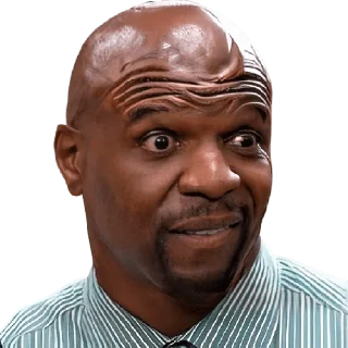 😧 emoji Terry Crews Telegram sticker 11 of 17