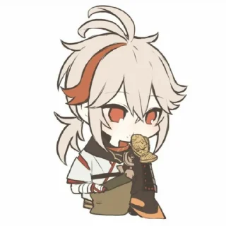 🐟 emoji kazuha🌬🍃@zoe11e Telegram sticker 11 of 92