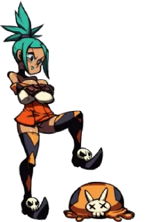 Sticker from Skullgirls