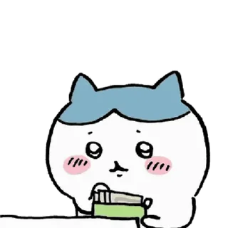 😊 emoji KAKAO CHIIKAWA 3 Telegram sticker 24 of 24