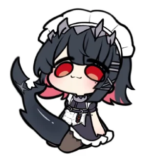 🥰 emoji ZZZ-@Neuvillette_Nutria Telegram sticker 7 of 16