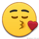 😘 emoji Stock Kik Telegram sticker 13 of 22