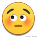 😳 emoji Stock Kik Telegram sticker 5 of 22