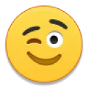 😉 emoji Kik - Default Telegram sticker 22 of 22