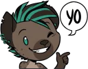 Sticker from Anxiety Yeen