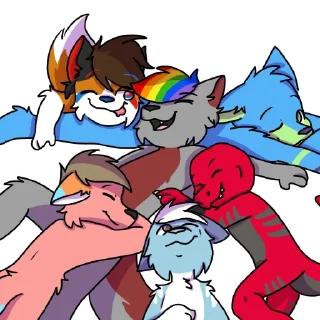😄 emoji Many The Wolf Reloaded Telegram sticker 2 of 15