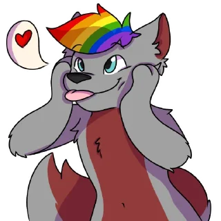 😊 emoji Many The Wolf Reloaded Telegram sticker 12 of 15