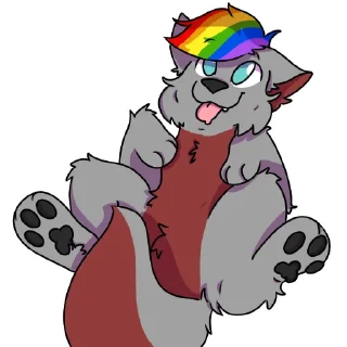 😋 emoji Many The Wolf Reloaded Telegram sticker 11 of 15