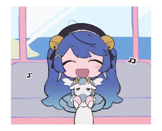 🚉 emoji 阿喵喵捏（能动ver) Telegram sticker 23 of 32