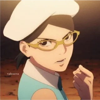😡 emoji Sarada Uchiha ❤️ (@To_tipo_uchiha_sasuke) Telegram sticker 6 of 63