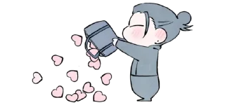 ❤️ emoji Mini Jujutsu Kaisen-1 | @Toji_sama Telegram sticker 12 of 120