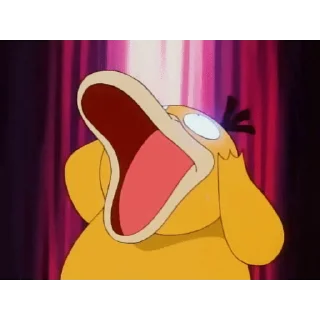 😊 emoji 可达鸭 Psyduck Telegram sticker 13 of 23