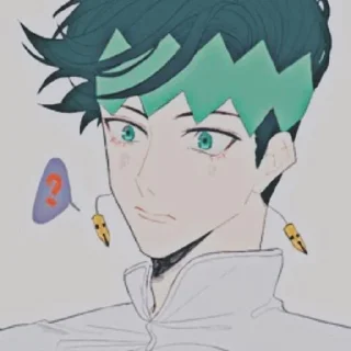 Sticker from Kishibe Rohan - @Nagitokomamaru