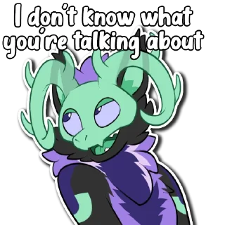 🫢 emoji Gin lavender Telegram sticker 11 of 42