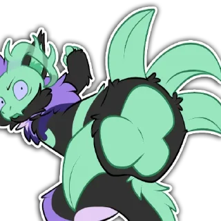 👊 emoji Gin lavender Telegram sticker 6 of 42
