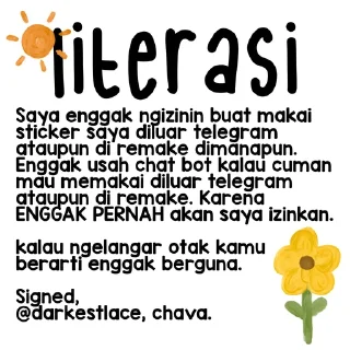 Sticker from jaemin : : @darkestlace`