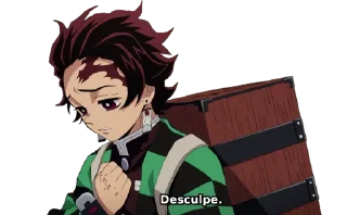 😞 emoji Tanjiro Kamado
@Blue_Rose_Sword Telegram sticker 10 of 45