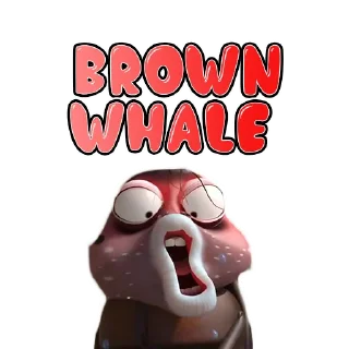 🐳 emoji BROWN Telegram sticker 8 of 8