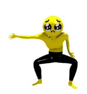 🥺 emoji A Sticker that swings to "Pien" Telegram sticker 9 of 24