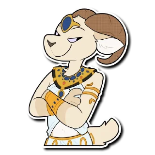 Sticker from Gala