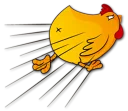 🏃 emoji Hot Chicken / By OsmerOmar Telegram sticker 22 of 40