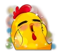 😲 emoji Hot Chicken / By OsmerOmar Telegram sticker 13 of 40