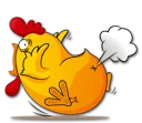 💨 emoji Hot Chicken / By OsmerOmar Telegram sticker 5 of 40