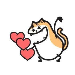 😊 emoji Bob Cat animated 6 @kal_pc Telegram sticker 18 of 24