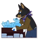 ☔ emoji Caretaker set — @stckrRobot Telegram sticker 5 of 120
