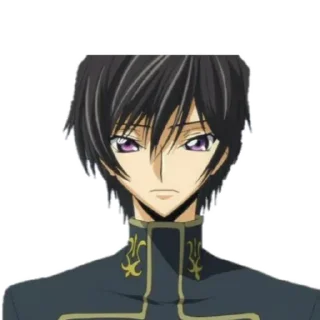 😔 emoji @figurinhass Code Geass Telegram sticker 17 of 31